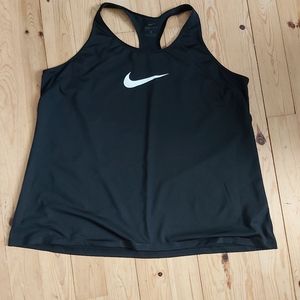 Women's plus size Nike racerback tank